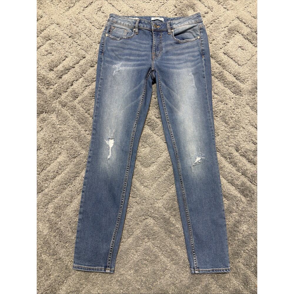 Vigoss The Thompson Tomboy Distressed Jeans Blue Women’s Size 28